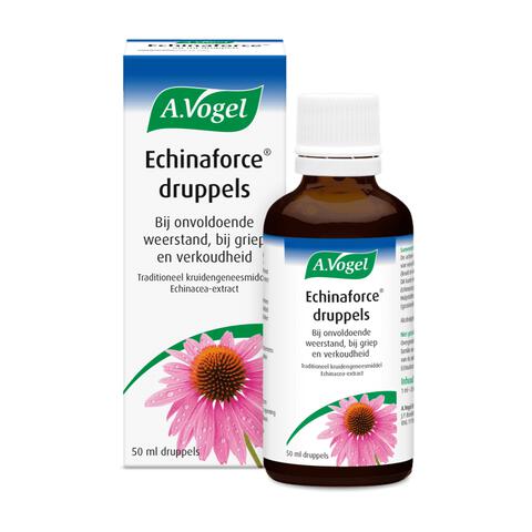 A.Vogel Echinaforce Bij Onvoldoende Weerstand En Griep Druppels 50 ML