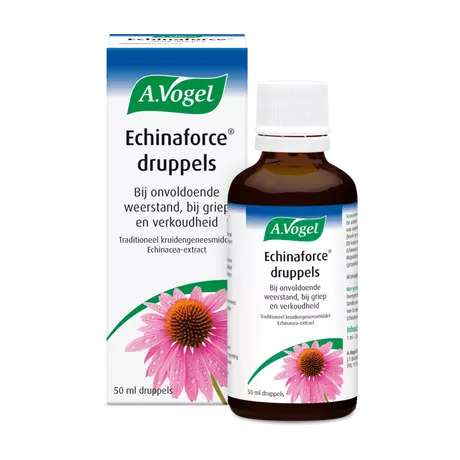 A.Vogel Echinaforce Bij Onvoldoende Weerstand En Griep Druppels 50 ML