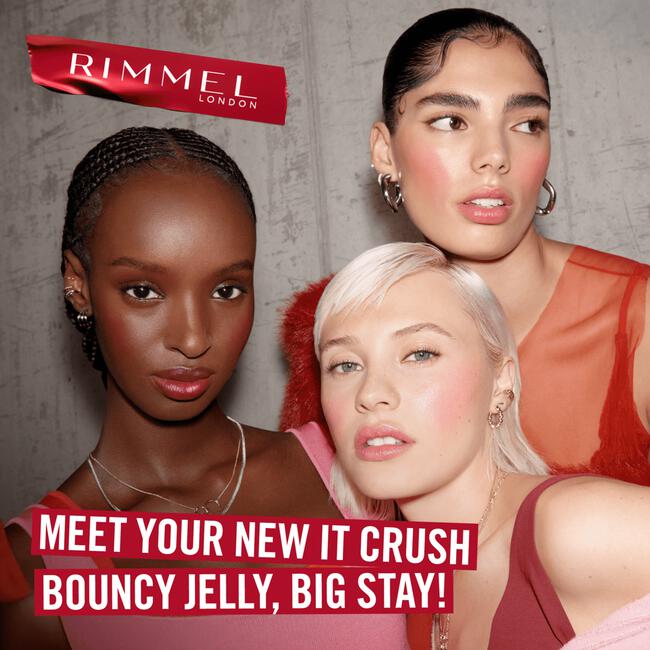 Rimmel Multi-Tasker Jelly Crush Blush en Lip Stain 300 Peachy Punch