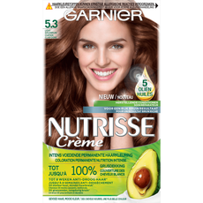 Garnier Nutrisse Crème Permanente Haarverf 5.3 Licht Goudbruin