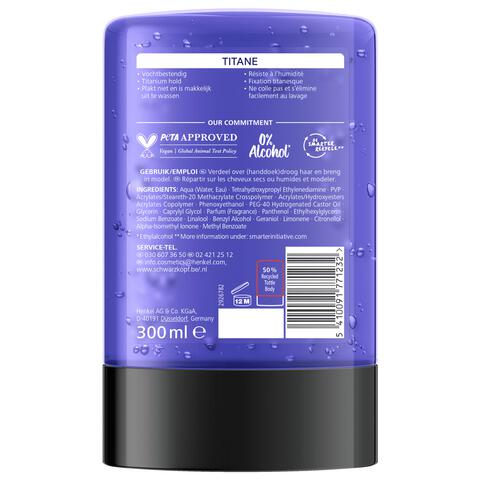 Taft Styling Gel Titane Gel 300 ML