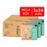 Etos Puur & Zacht Luiers Mini Maat 2 4-8 kg Megabox 102 stuks