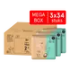 Etos Puur & Zacht Luiers Mini Maat 2 3-6 kg Megabox 102 stuks
