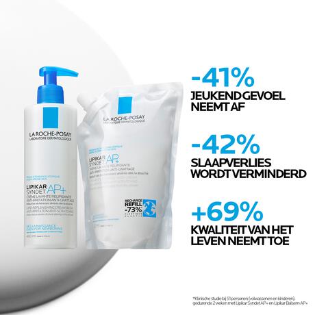 La Roche-Posay Lipikar Syndet AP+ Navulling 400ML