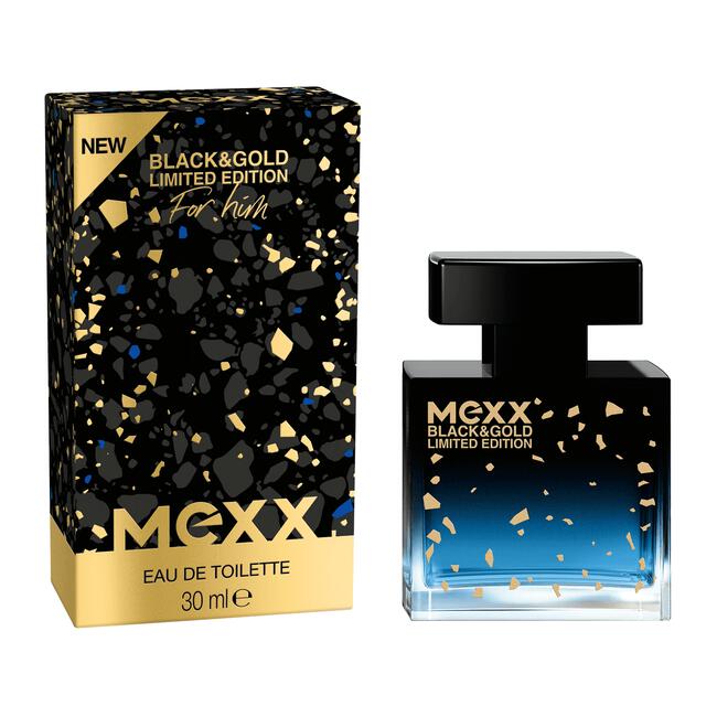 Mexx Black & Gold for Him Limited Edition eau de toilette 30 ML