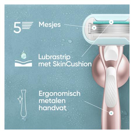 Gillette Venus Pro Smooth Sensitive Navulmesjes 14 Stuks