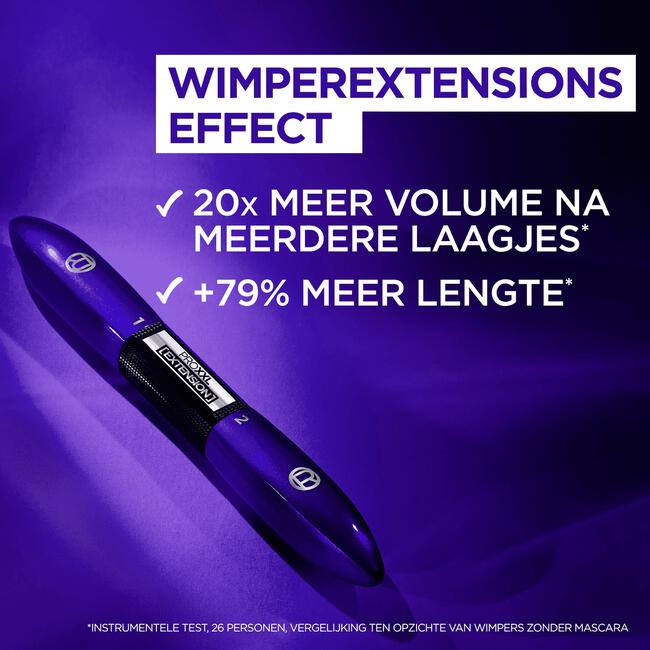 L'Oréal Paris PRO XXL Extension Mascara Zwart