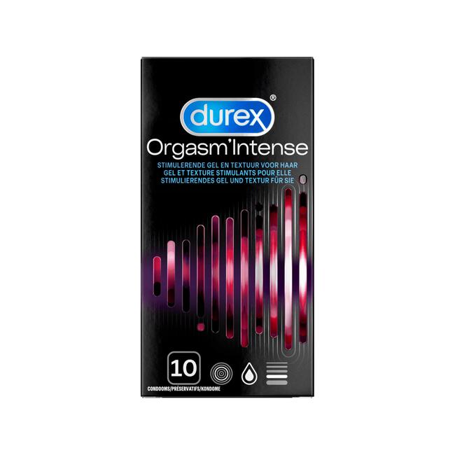 Durex Condooms Orgasm Intense met Ribbels 10 stuks
