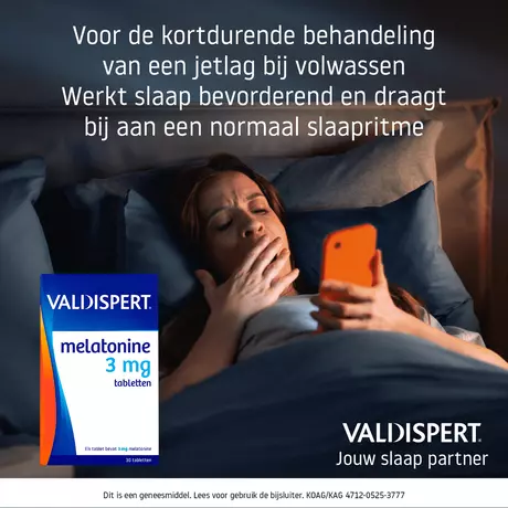 Valdispert Melatonine 3 MG 30 stuks