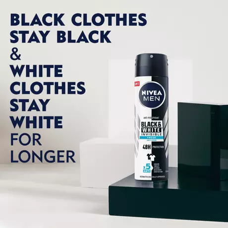 NIVEA MEN Black & White Invisible Fresh Deodorant Spray 150 ML