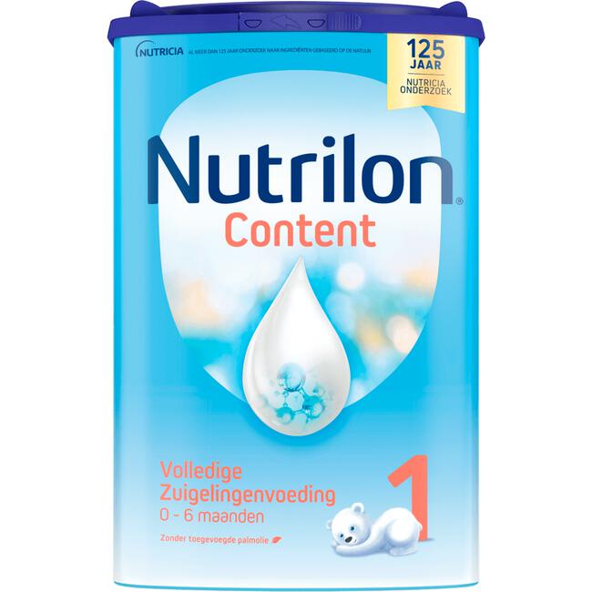 Nutrilon Content 1 Volledige Zuigelingenvoeding 0-6 Maanden 800 GR