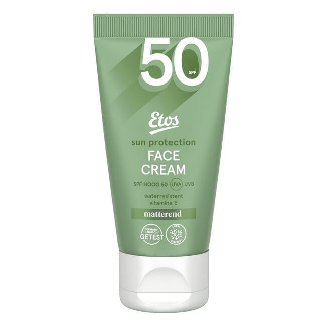 Etos Matterend Zonnebrand Gezicht SPF50 50 ML