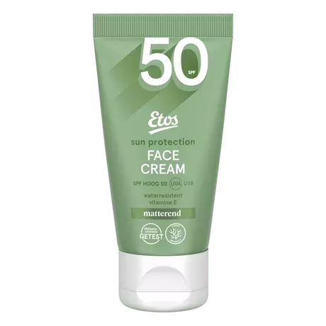 Etos Matterend Zonnebrand Gezicht SPF50 50 ML