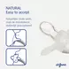 Difrax Fopspeen Natural 12M+ Se Rose Quartz