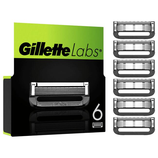 GilletteLabs Navulmesjes 6 Stuks
