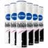 NIVEA Invisible Black & White Original Anti-Transpirant Deodorant Spray 150 ML Multipack 6 stuks