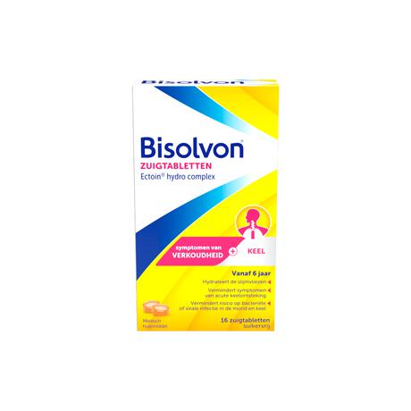 Bisolvon droge hoest & keelpijn zuigtabletten