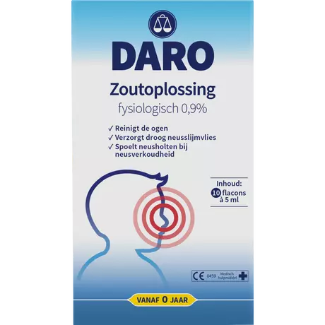 Daro Zoutoplossing Fysiologisch 10 x 5 ML