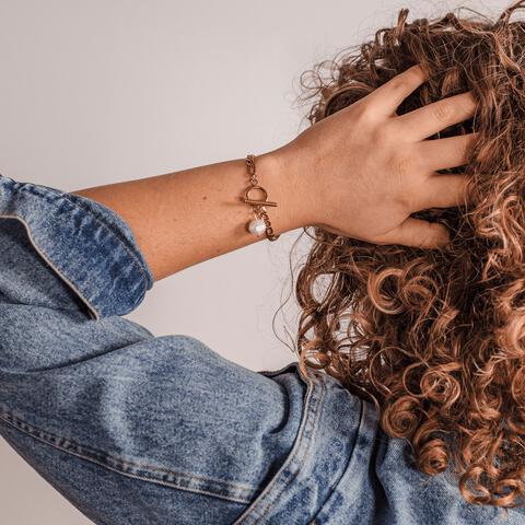 BiSjU Jewellery Armband Gekleurde Stenen Gold Plated