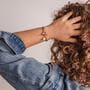 BiSjU Jewellery Armband Gekleurde Stenen Gold Plated