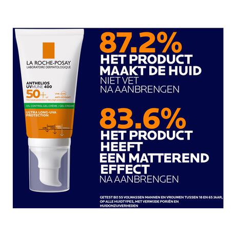 La Roche-Posay Anthelios UVMune 400 Oil control gel-crème SPF50+ 50ML