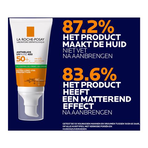 La Roche-Posay Anthelios UVMune 400 Oil control gel-crème SPF50+ 50ML