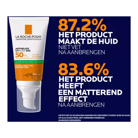 La Roche-Posay Anthelios UVMune 400 Oil control gel-crème SPF50+ 50ML
