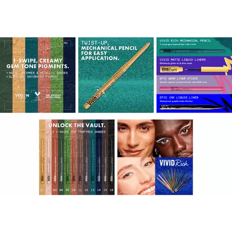 NYX Professional Makeup Vivid Rich Mechanical Pencil Sapphire Bling