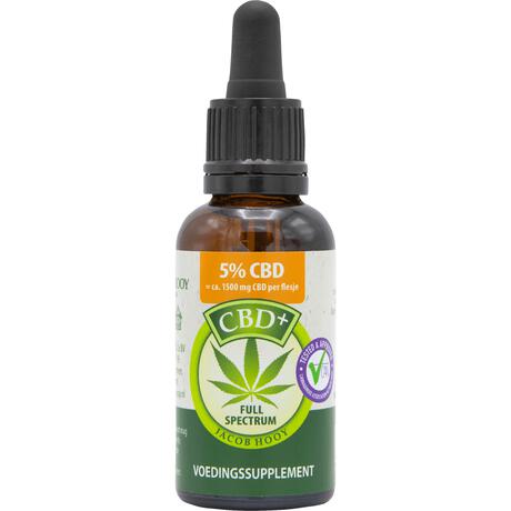 Jacob Hooy CBD Olie 5% 30 ML
