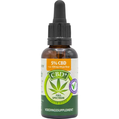 Jacob Hooy CBD Olie 5% 30 ML