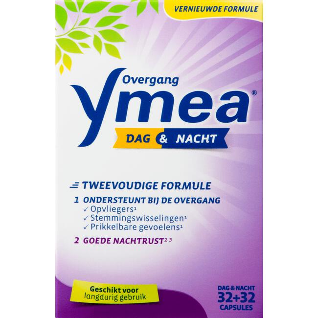 Ymea Overgang Dag & Nacht 64 Capsules
