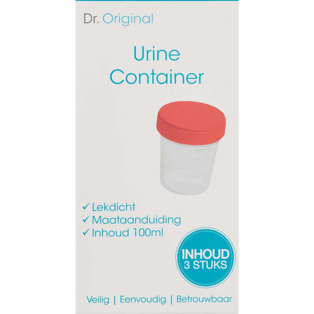 Dr. Original Urine Container 3 3 EA Etos