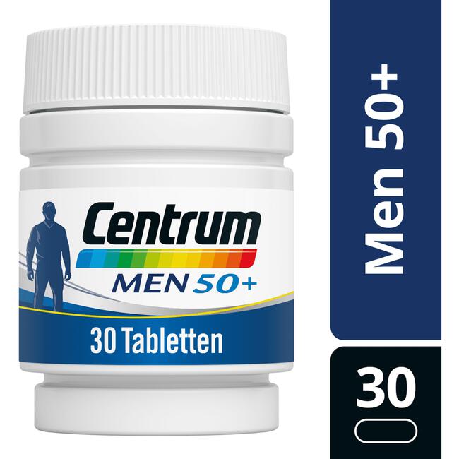 Centrum Men 50+ Multivitaminen Tabletten 30 stuks