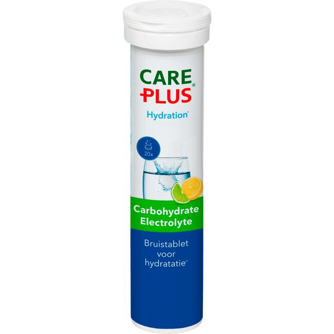 CarePlus Electrolyte Bruistablet Lemon/ Lime 20 stuks 