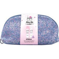 VOGUE Girl Sparkle giftset Pailletten Anti-Transpirant 100ml Douche Foam 100ml
