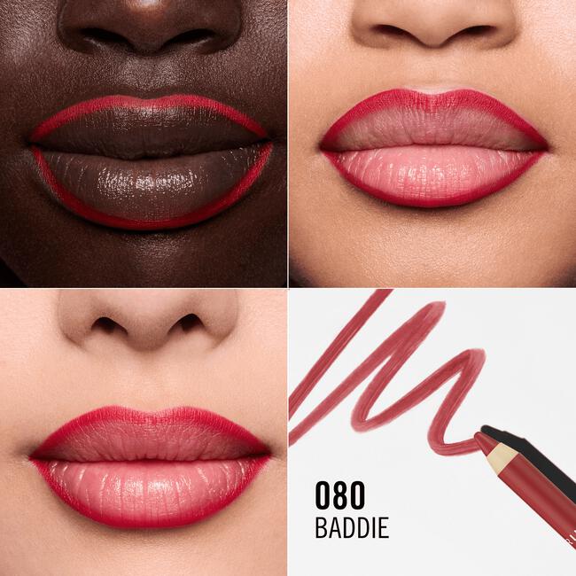 Rimmel London Oh My Plump! Lip Liner - Rood - 080 Baddie