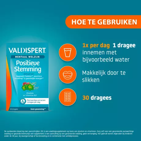 Valdispert Positieve Stemming 30 stuks