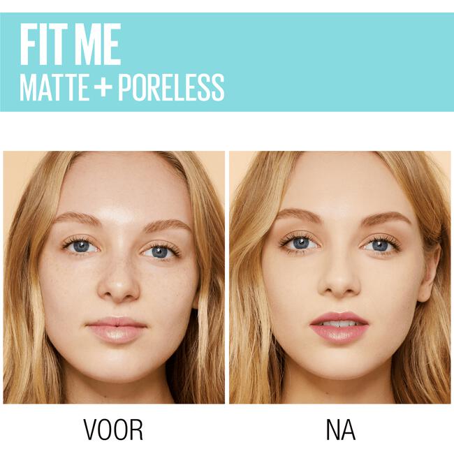 Maybelline New York Fit Me Matte + Poreless Foundation 100 Warm Ivory 30 ML