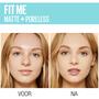 Maybelline New York Fit Me Matte + Poreless Foundation 100 Warm Ivory 30 ML