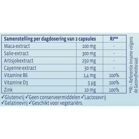 Ymea Overgang 8-in-1 64 Capsules