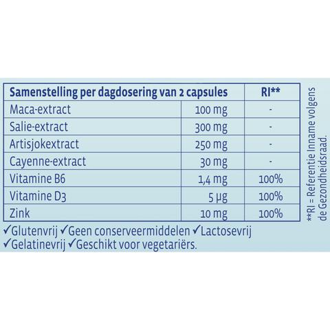 Ymea Overgang 8-in-1 64 Capsules