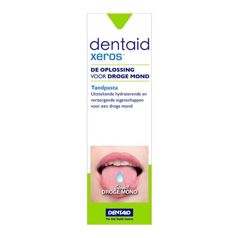 Dentaid Xeros Tandpasta Hydrateert en Verzorgt een Droge Mond
