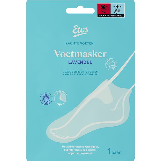 Etos Voetmasker Lavendel