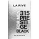 La Rive 315 Prestige Black For Men Eau De Toilette 100 ML