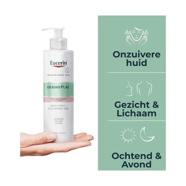 Eucerin DermoPure Triple Action Reinigingsgel