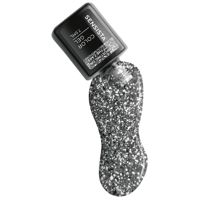 Sensista Color Gel Nagellak Frosting on the Cake Zilver/Glitter