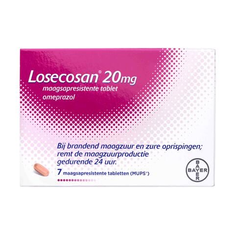 Losecosan maagzuur tabletten 7 st