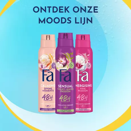 Fa Violet Leaves Passion Deodorant Spray 150 ML