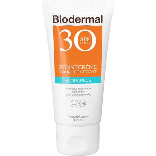 Biodermal Hydra Plus Zonnecrème Gezicht SPF30 50 ML