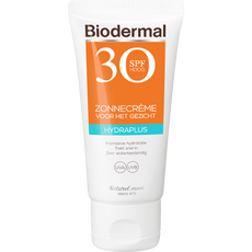 Biodermal Hydra Plus Zonnecrème Gezicht SPF30 50 ML